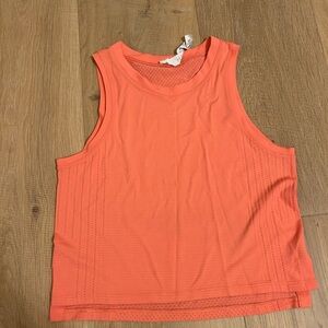Lululemon Athletica Vibrant Orange Tank Top